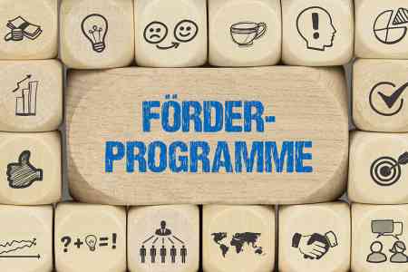 Schriftzug Förderprogramm