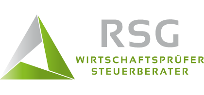 Logo: RSG Wirtschaftsprüfer Steuerberater, zur Startseite